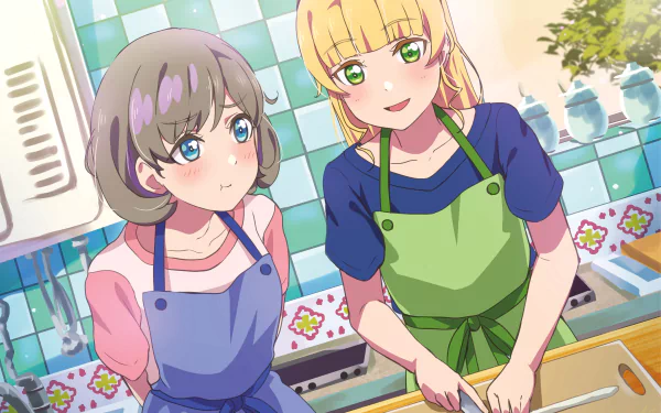 Keke Tang Sumire Heanna Anime Love Live! Superstar!! HD Desktop Wallpaper | Background Image