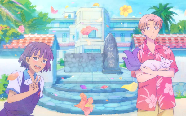 Ichirou Suzuki Maise Higa Anime Deji Meets Girl HD Desktop Wallpaper | Background Image