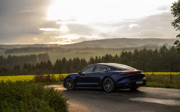 vehicle Porsche Taycan HD Desktop Wallpaper | Background Image