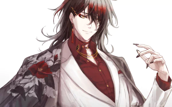 Luxiem Nijisanji Vox Akuma Anime Virtual Youtuber HD Desktop Wallpaper | Background Image