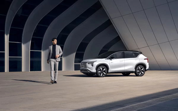 vehicle Mitsubishi Airtrek HD Desktop Wallpaper | Background Image