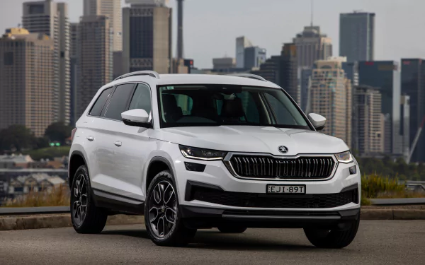 Skoda Kodiaq 4x4 vehicle Skoda Kodiaq HD Desktop Wallpaper | Background Image