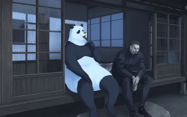 Masamichi Yaga Panda (Jujutsu Kaisen) Anime Jujutsu Kaisen HD Desktop Wallpaper | Background Image
