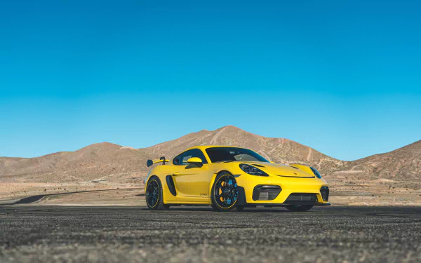 vehicle Porsche 718 Cayman GT4 HD Desktop Wallpaper | Background Image