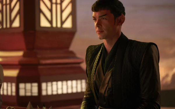 Spock Ethan Peck TV Show Star Trek: Strange New Worlds HD Desktop Wallpaper | Background Image