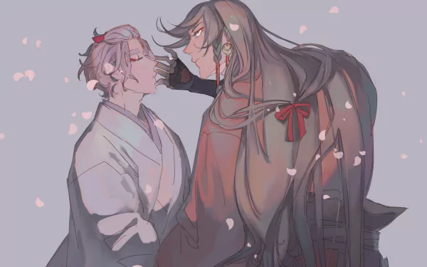 Kasen Kanesada Izumi no Kami Kanesada Anime Touken Ranbu HD Desktop Wallpaper | Background Image