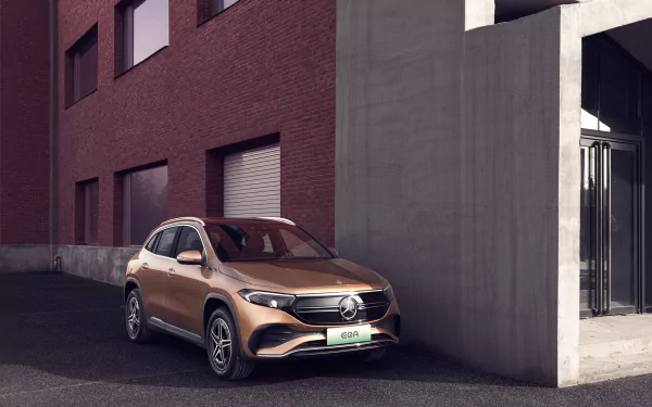 vehicle Mercedes-Benz EQA AMG Line HD Desktop Wallpaper | Background Image