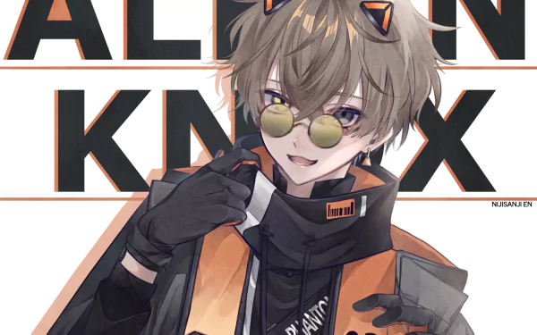 Noctyx Nijisanji Alban Knox Anime Virtual Youtuber HD Desktop Wallpaper | Background Image