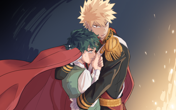 Anime My Hero Academia Katsuki Bakugou Izuku Midoriya HD Wallpaper | Background Image