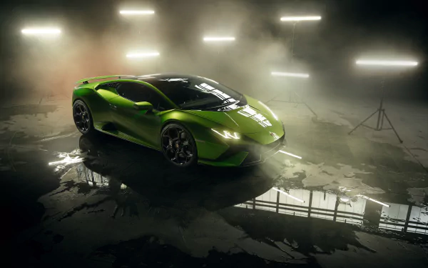 vehicle Lamborghini Huracán Tecnica HD Desktop Wallpaper | Background Image