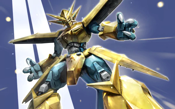 Magnamon (Digimon) Anime Digimon Adventure Tri. HD Desktop Wallpaper | Background Image
