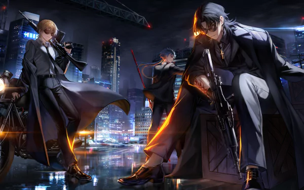 Kirei Kotomine Gilgamesh (Fate Series) Anime Fate/Stay Night HD Desktop Wallpaper | Background Image