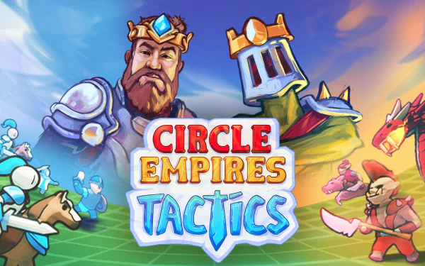 video game Circle Empires Tactics HD Desktop Wallpaper | Background Image