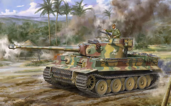 military Tiger I HD Desktop Wallpaper | Background Image