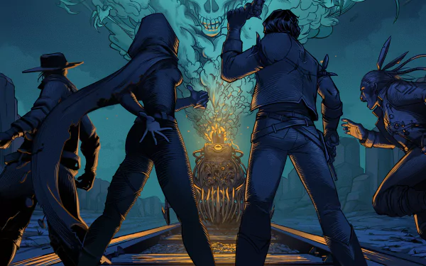 video game Hard West 2 HD Desktop Wallpaper | Background Image