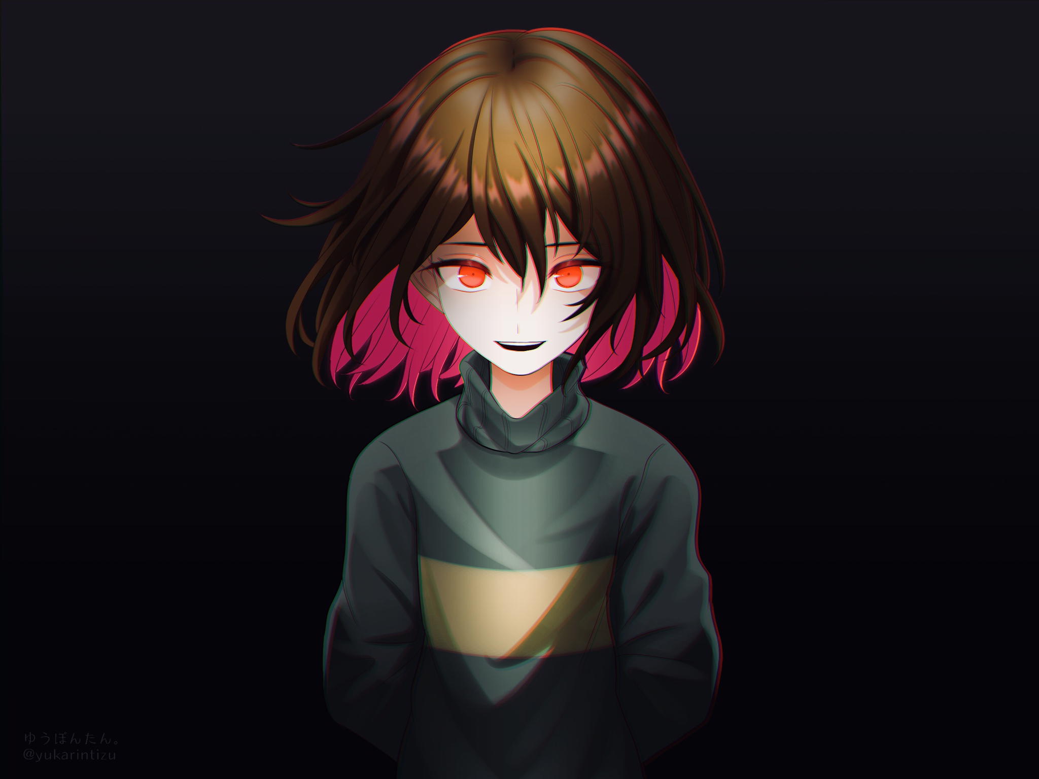 Chara Undertale Fanart Game Undertale Fanart Video Game 