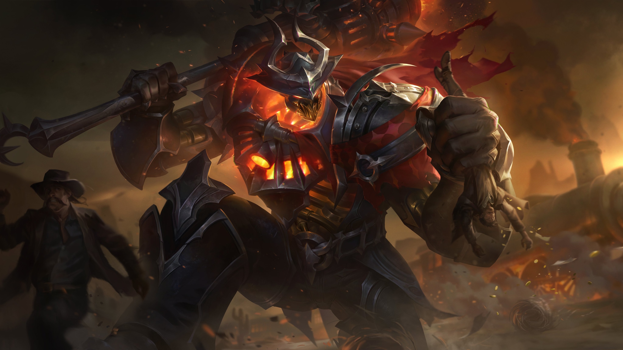 Papeis de parede Guerreiro League of Legends mordekaiser Master of