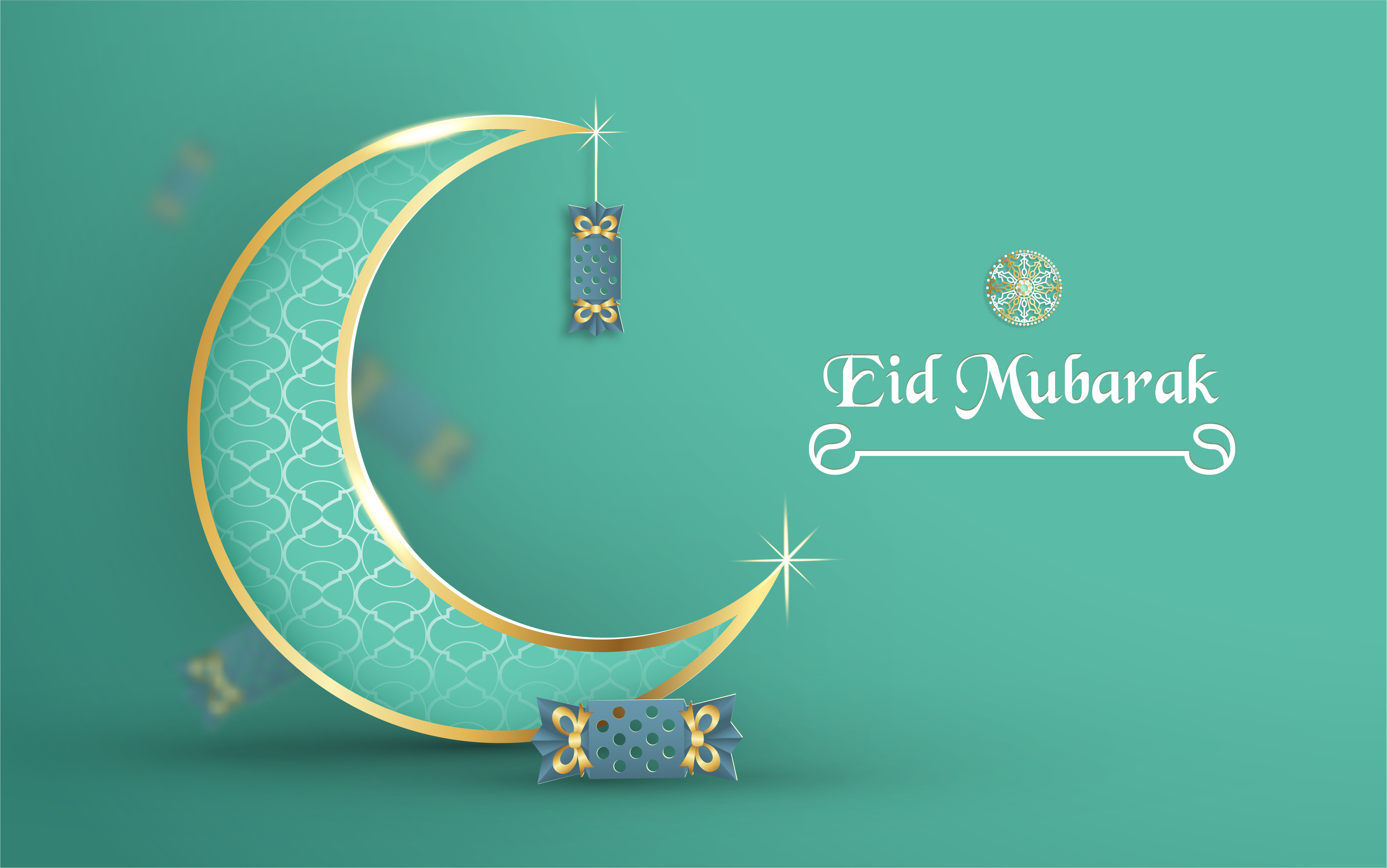 4K Eid Mubarak Wallpapers | Background Images