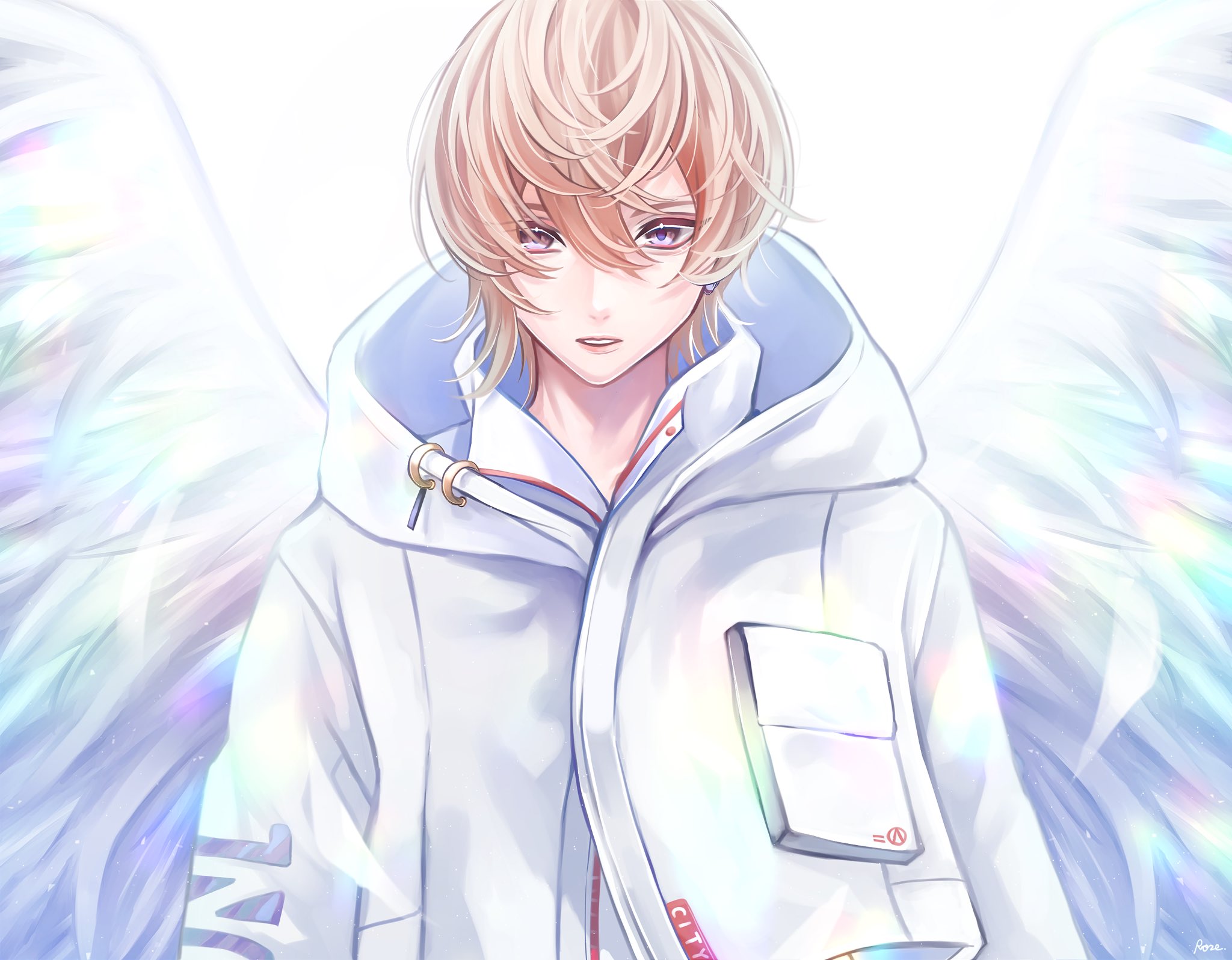 Anime Angel Boy Wallpapers - Top Free Anime Angel Boy Backgrounds -  WallpaperAccess