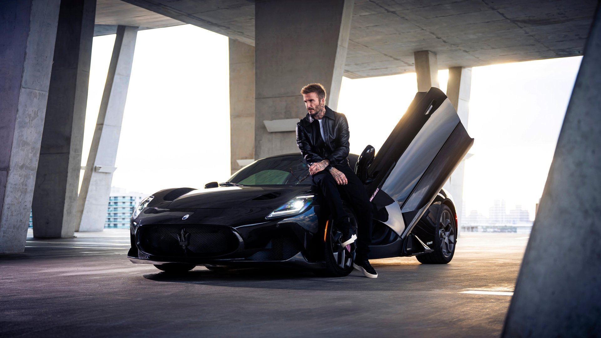 Download David Beckham Sports 4k Ultra HD Wallpaper