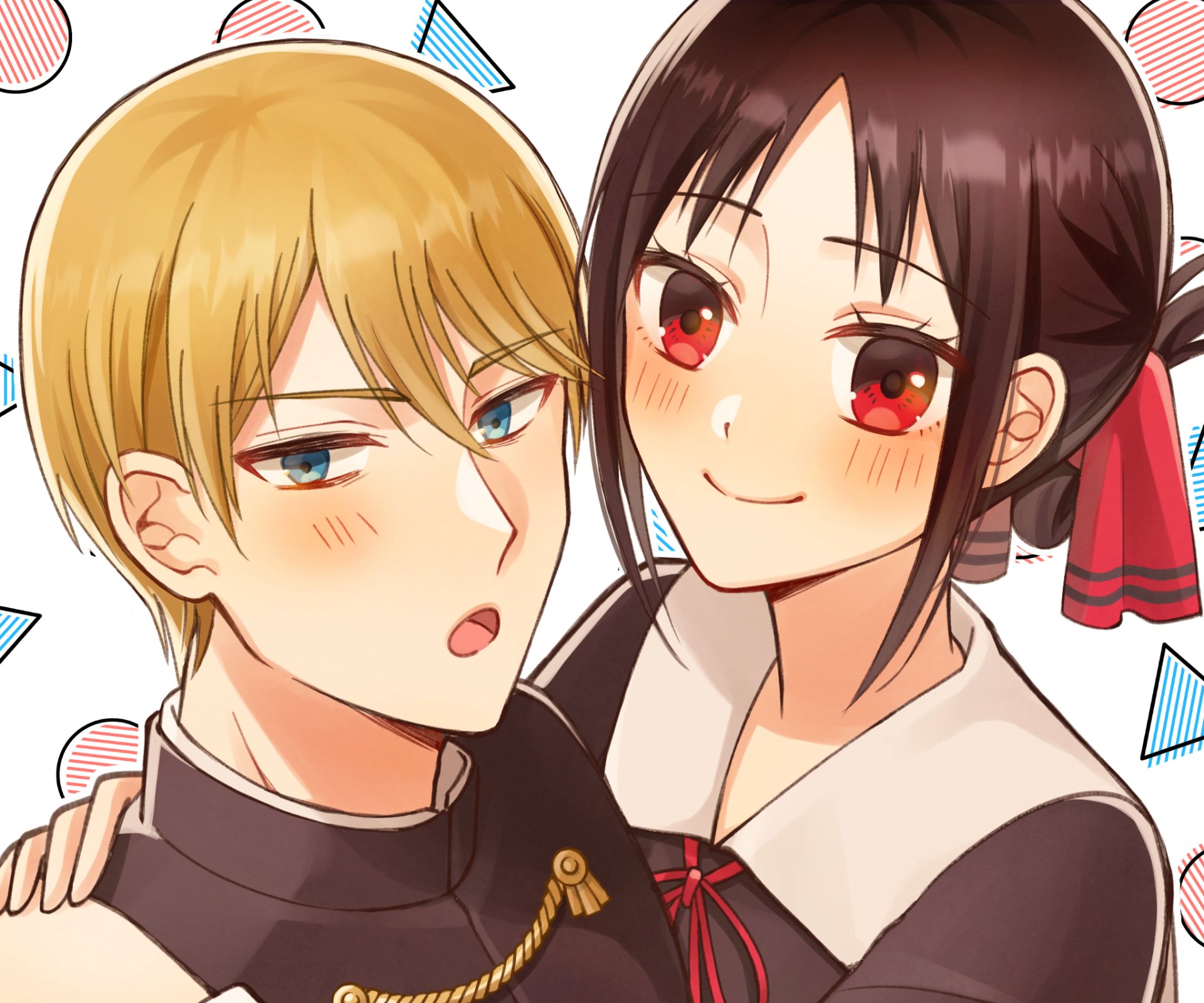 Download Miyuki Shirogane Kaguya Shinomiya Anime Kaguya-sama: Love Is War HD Wallpaper