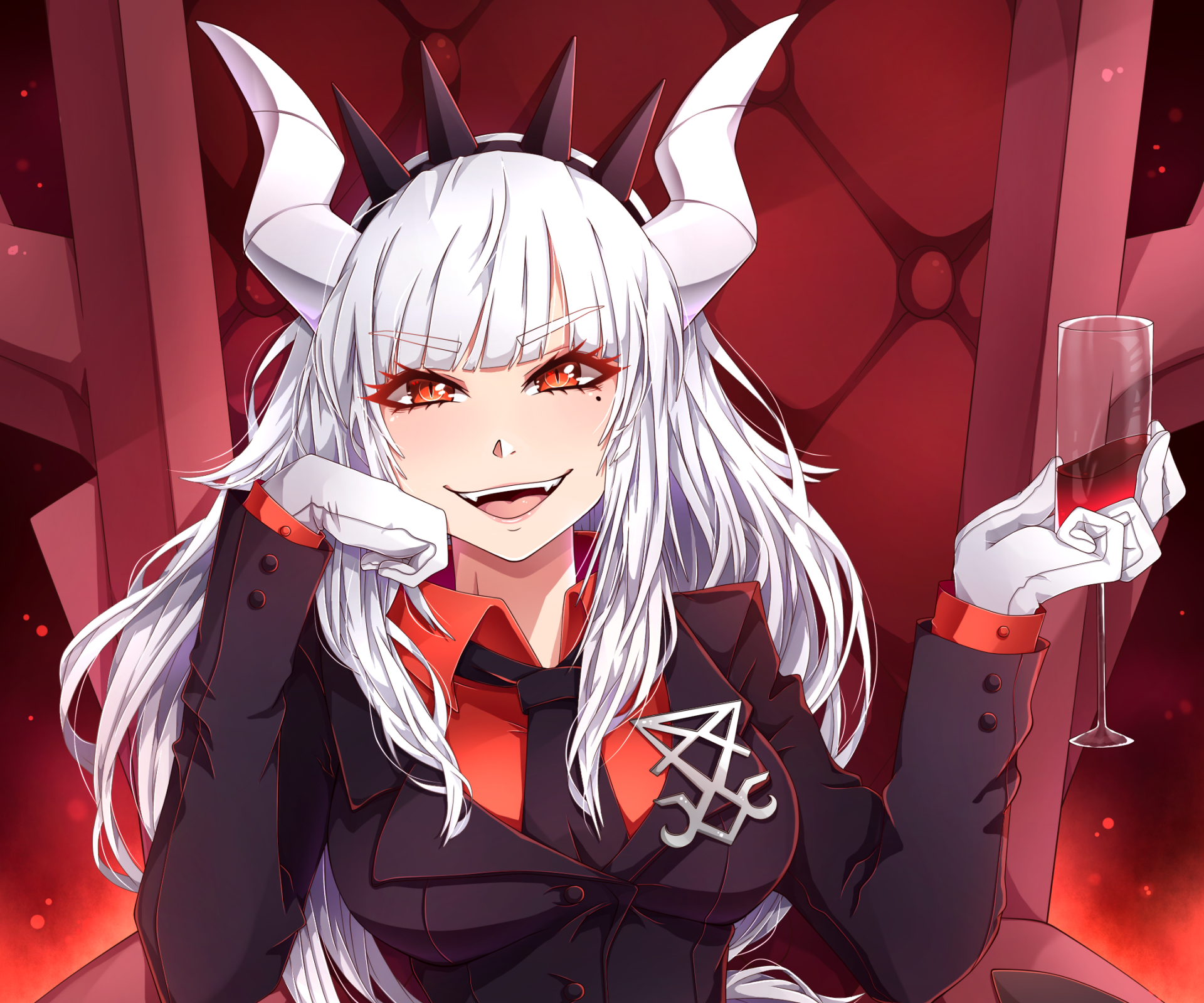 Download Lucifer (Helltaker) TV Show Helltaker HD Wallpaper