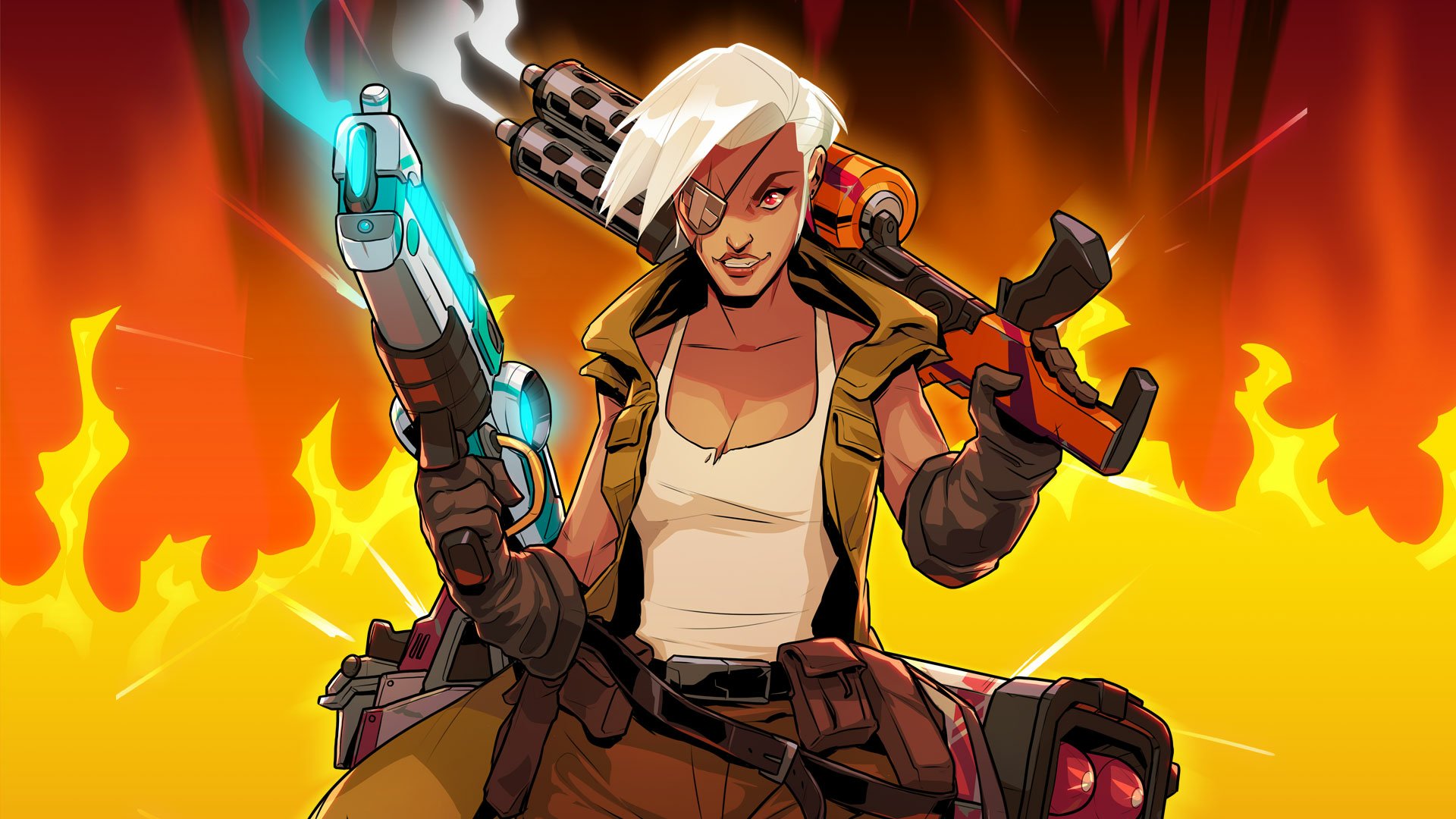 Download Video Game Wildcat Gun Machine HD Wallpaper