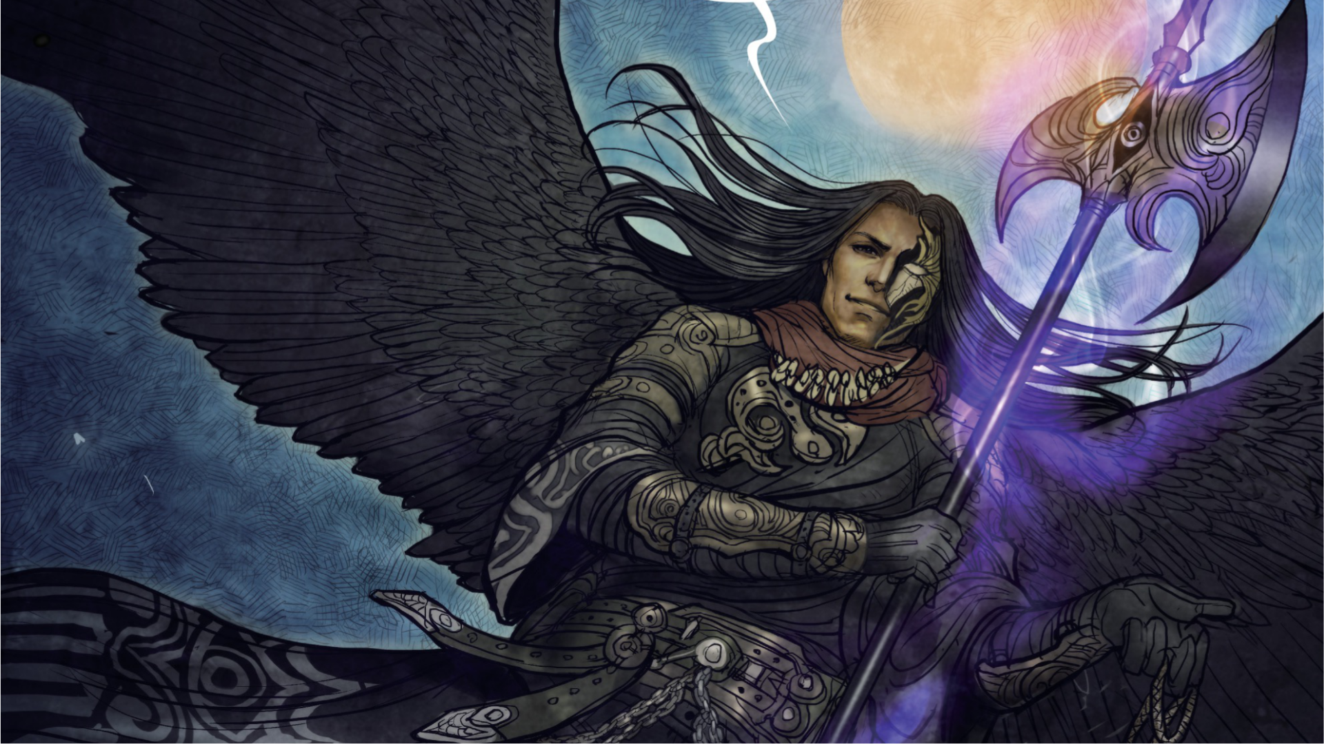 Download Dark Angel Comic Monstress HD Wallpaper