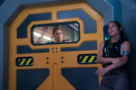 Elsa Pataky Luke Bracey movie Interceptor HD Desktop Wallpaper | Background Image