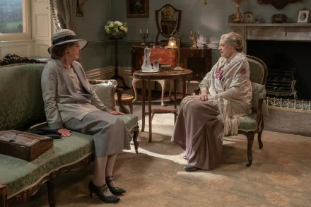 Maggie Smith Penelope Wilton movie Downton Abbey: A New Era HD Desktop Wallpaper | Background Image