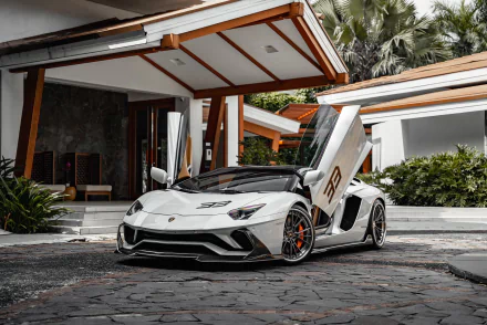 vehicle Lamborghini Aventador S HD Desktop Wallpaper | Background Image