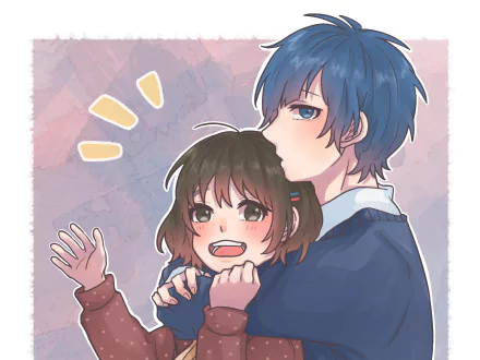 Yujiro Someya Hiyori Suzumi Anime To Become a Real Heroine! The Unpopular Girl and the Secret Task HD Desktop Wallpaper | Background Image