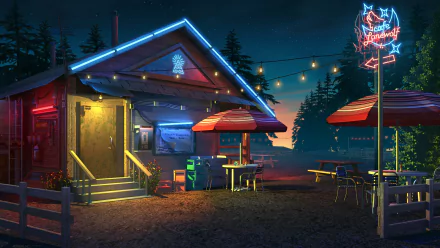 Anime shop HD Desktop Wallpaper | Background Image