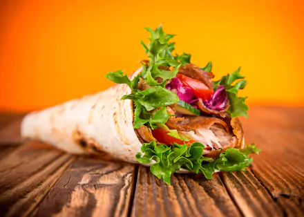 food Doner kebab HD Desktop Wallpaper | Background Image