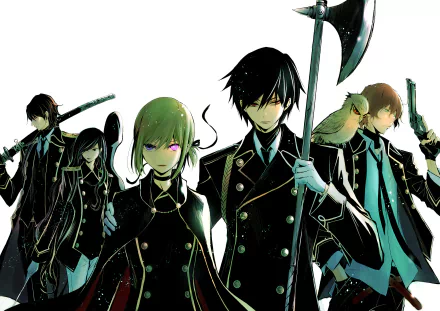 Ataru Shikata Fumi Nishioka Kyutaro Horikita Anime Queen's Quality HD Desktop Wallpaper | Background Image