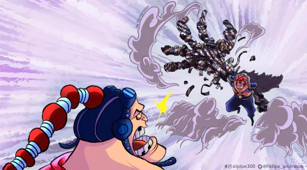 Scratchmen Apoo Eustass Kid Anime One Piece HD Desktop Wallpaper | Background Image