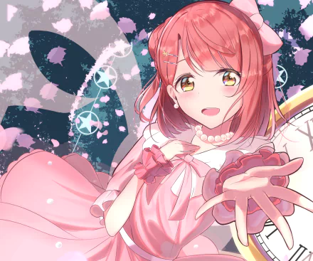 Ayumu Uehara Anime Love Live! Nijigasaki High School Idol Club HD Desktop Wallpaper | Background Image