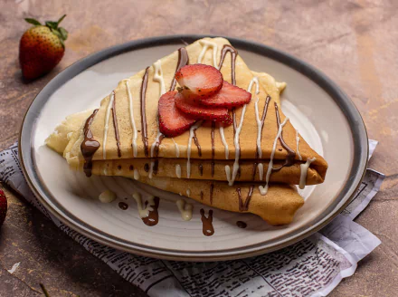 food crêpe HD Desktop Wallpaper | Background Image