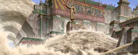  China 2098: Giant Dam by Fan Wennan