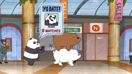 cartoon TV Show We Bare Bears HD Desktop Wallpaper | Background Image