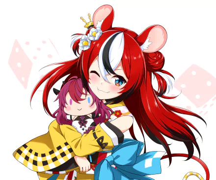 Hakos Baelz Anime Virtual Youtuber HD Desktop Wallpaper | Background Image