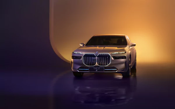 vehicle BMW i7 xDrive60 HD Desktop Wallpaper | Background Image