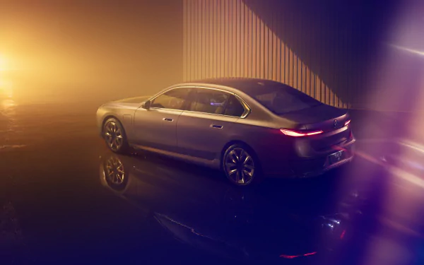 vehicle BMW i7 xDrive60 HD Desktop Wallpaper | Background Image