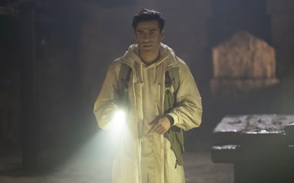 Marc Spector Oscar Isaac TV Show Moon Knight HD Desktop Wallpaper | Background Image