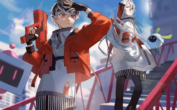 Yuki (IDOLiSH7) Momo (IDOLiSH7) Anime IDOLiSH7 HD Desktop Wallpaper | Background Image