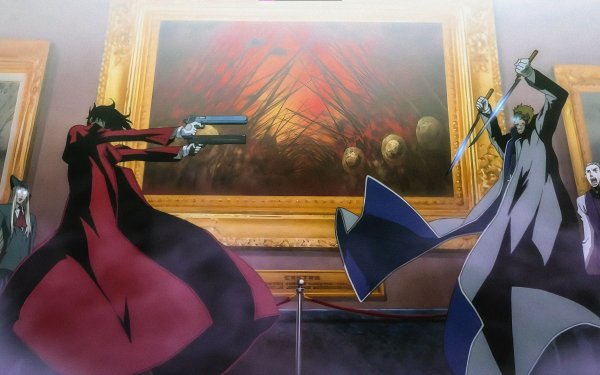 Anime Hellsing Ultimate Alucard Alexander Anderson HD Wallpaper | Background Image