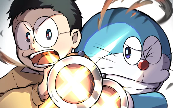 Nobita Nobi Anime Doraemon HD Desktop Wallpaper | Background Image