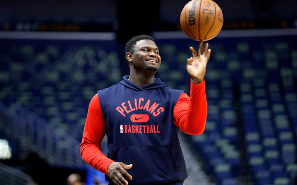 Zion Williamson Sports HD Desktop Wallpaper | Background Image