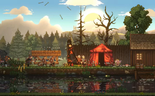 video game Sons of Valhalla HD Desktop Wallpaper | Background Image