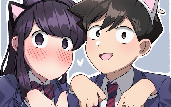 Anime Komi Can't Communicate Komi Shouko Tadano Hitohito HD Wallpaper | Background Image